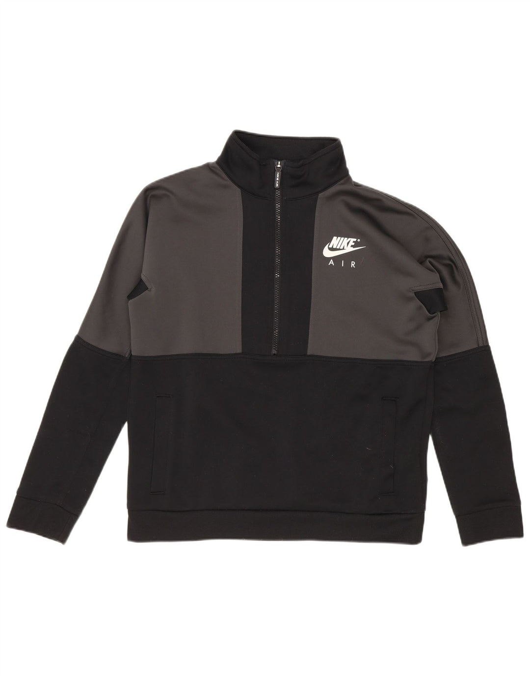 Nike Boys Graphic Sweatshirt Jumper 12-13 år Stor sort farveblok