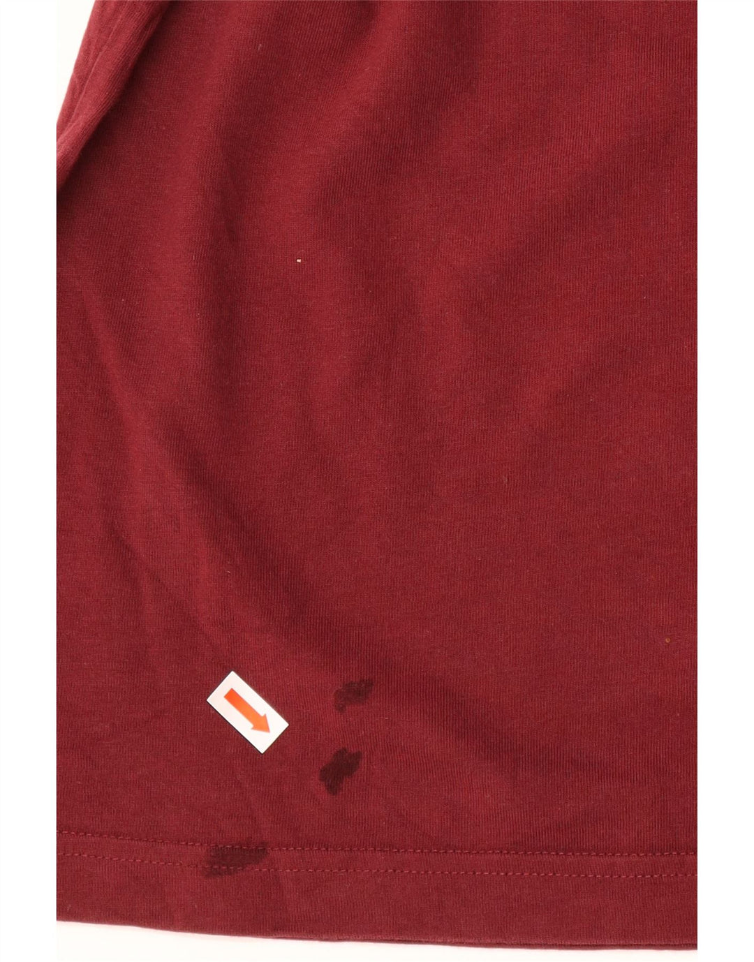 Calvin Klein Herre grafisk T-shirt Top Medium Rød Bomuld