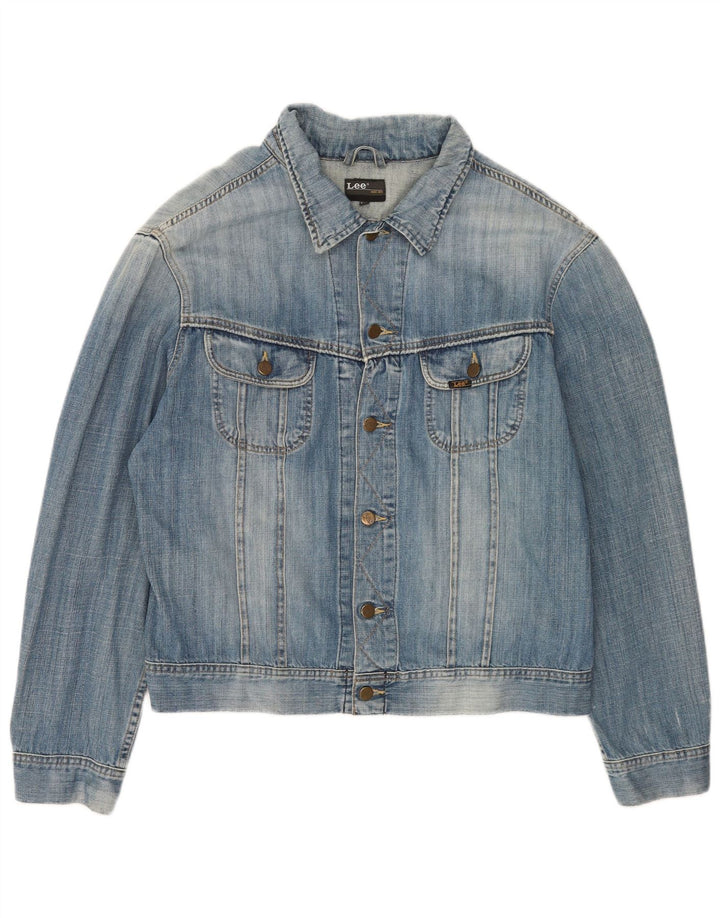 Lee Herre Denim Jacket UK 44 2XL Blå Bomuld