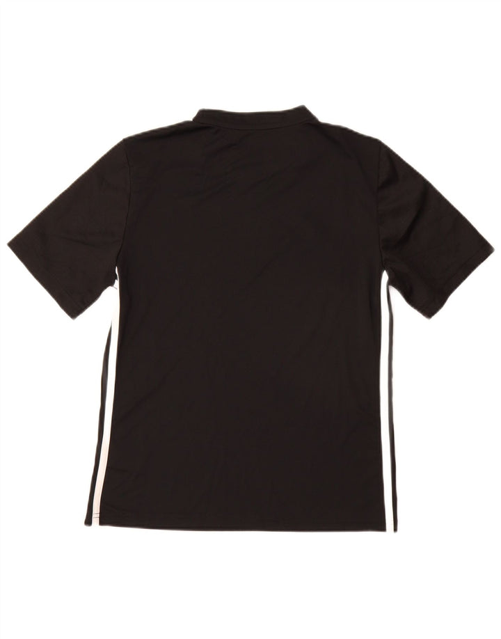 ADIDAS Boys Aeroready T-Shirt Top 13-14 År Sort Polyester