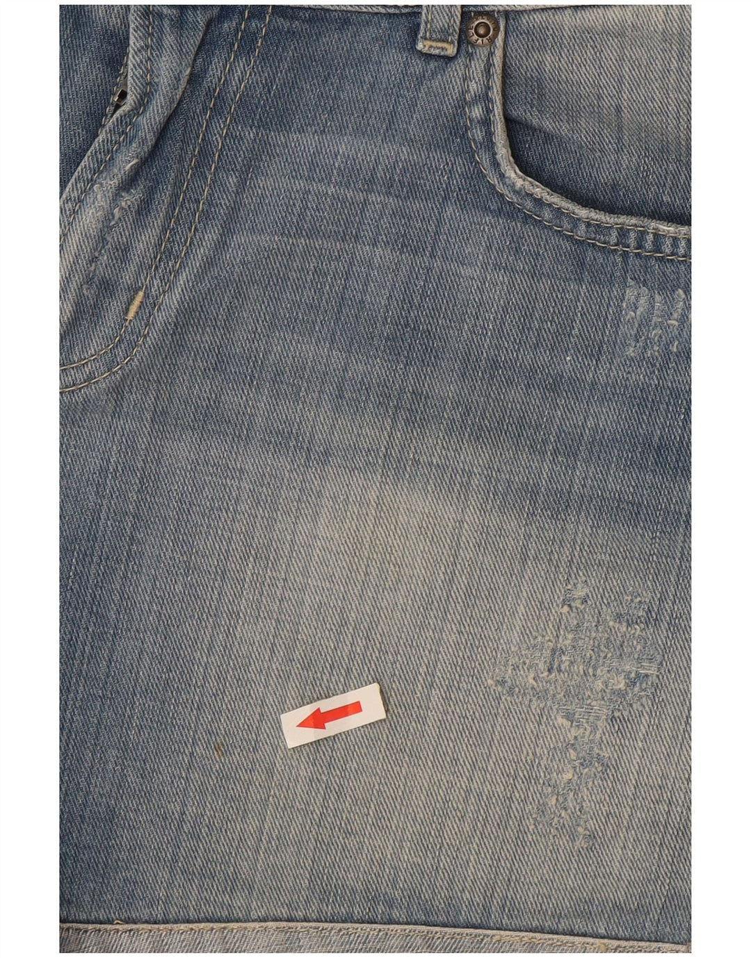 Rifle Dame Denim Shorts W36 XL Blå