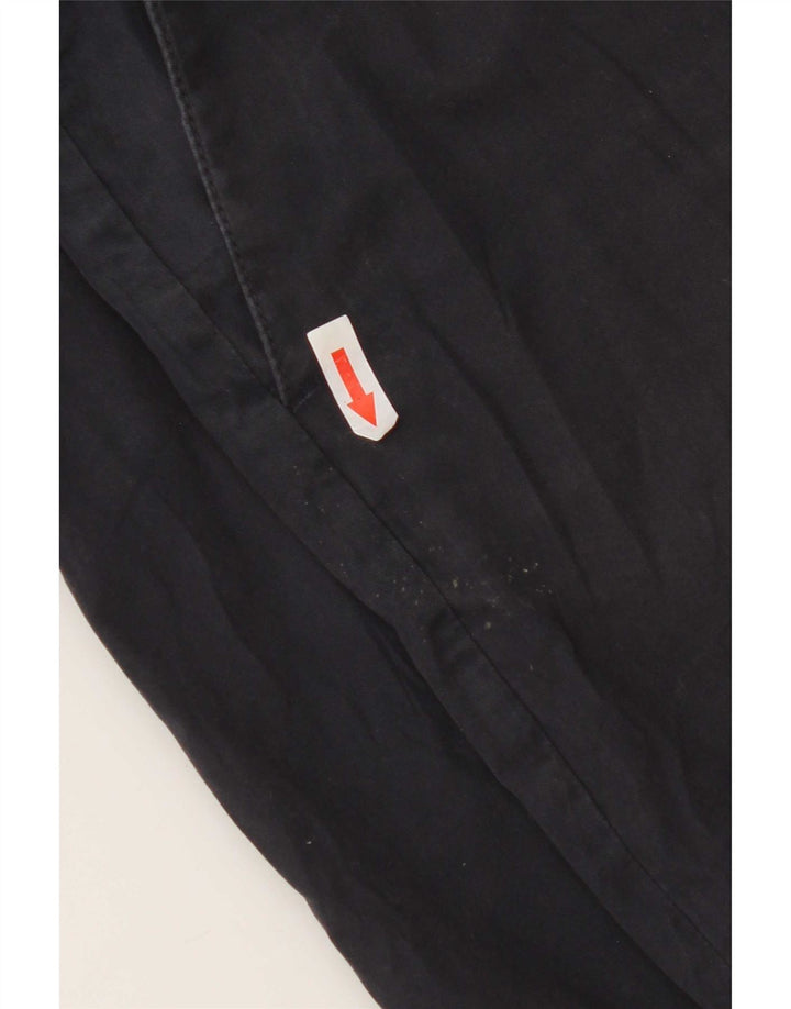 Marks & Spencer Herre Chino Shorts W32 Medium Marineblå Bomuld