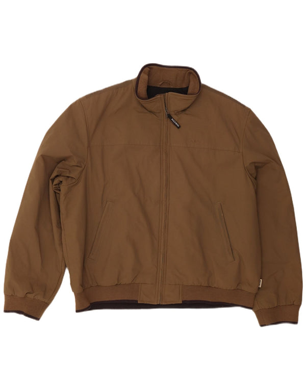 Geox Respira Bomberjakke til mænd UK 48 4XL Brun Nylon