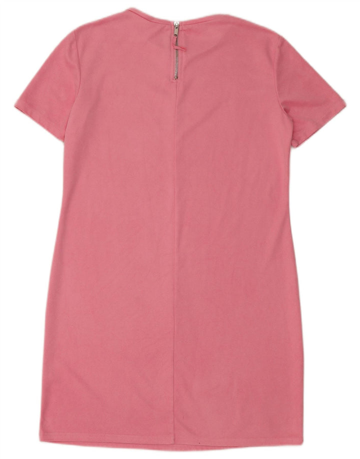 Zara Womens Shift Dress UK 14 Medium Pink