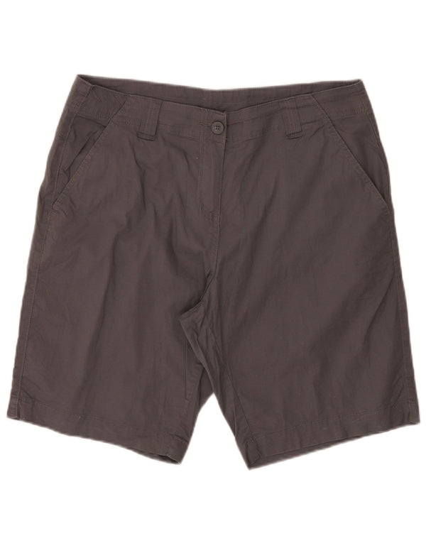 Mountain Warehouse Dame Chino Shorts UK 14 Large W34 Grå Bomuld