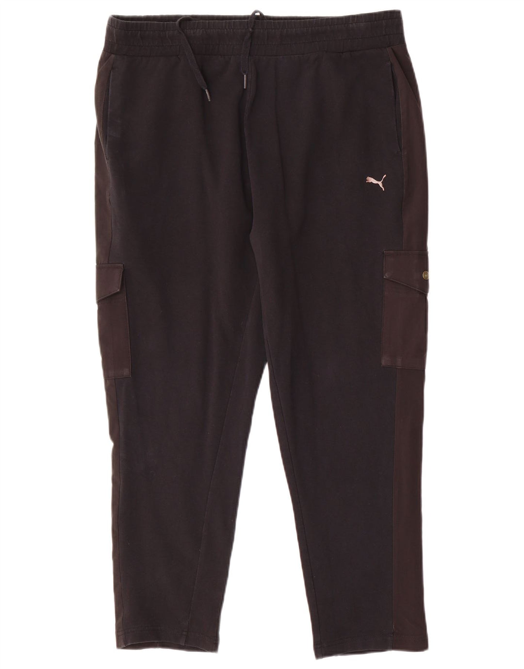 Puma Dame Cargo Træningsdragt Bukser UK 14 Large Sort