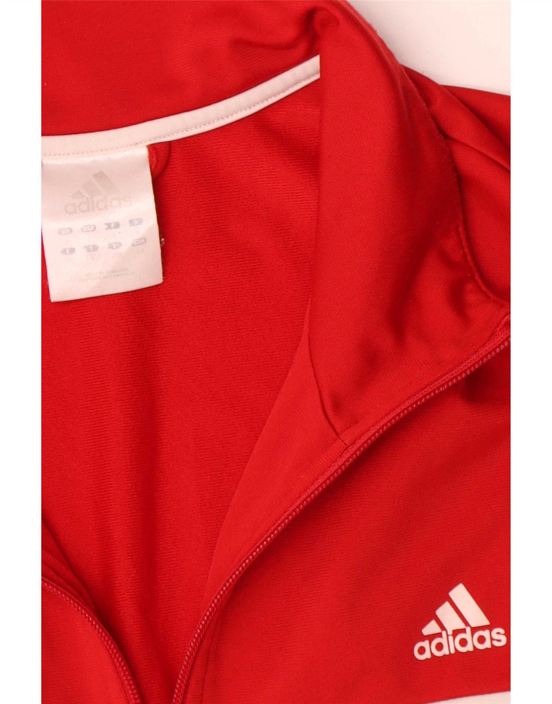 Adidas Træningsdragt til mænd Top jakke Stor Rød Colourblock Polyester