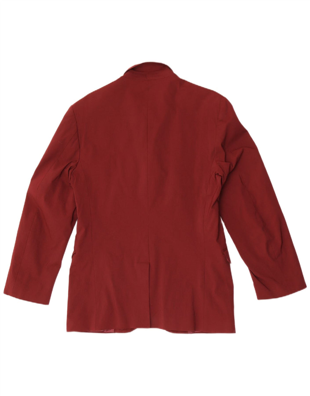 Moschino Herre 3-knaps blazerjakke UK 36 Small Maroon Viscose