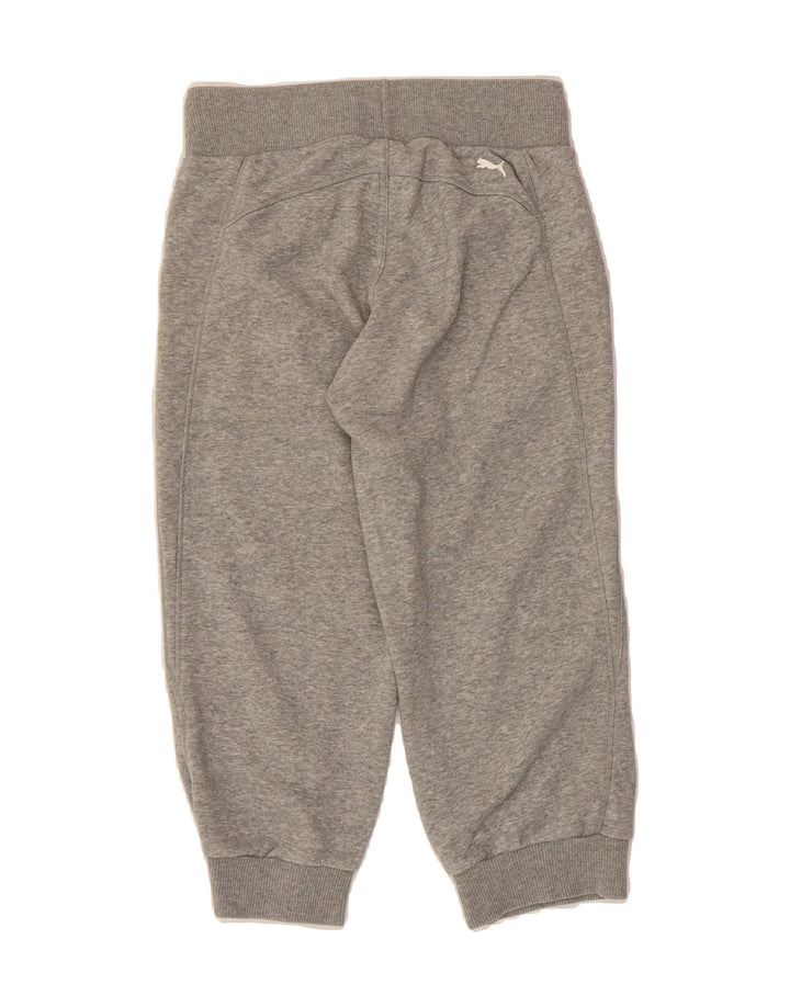 PUMA Womens Capri Tracksuit Trousers UK 8 Small Grey Cotton Vintage Puma and Second-Hand Puma from Messina Hembry 