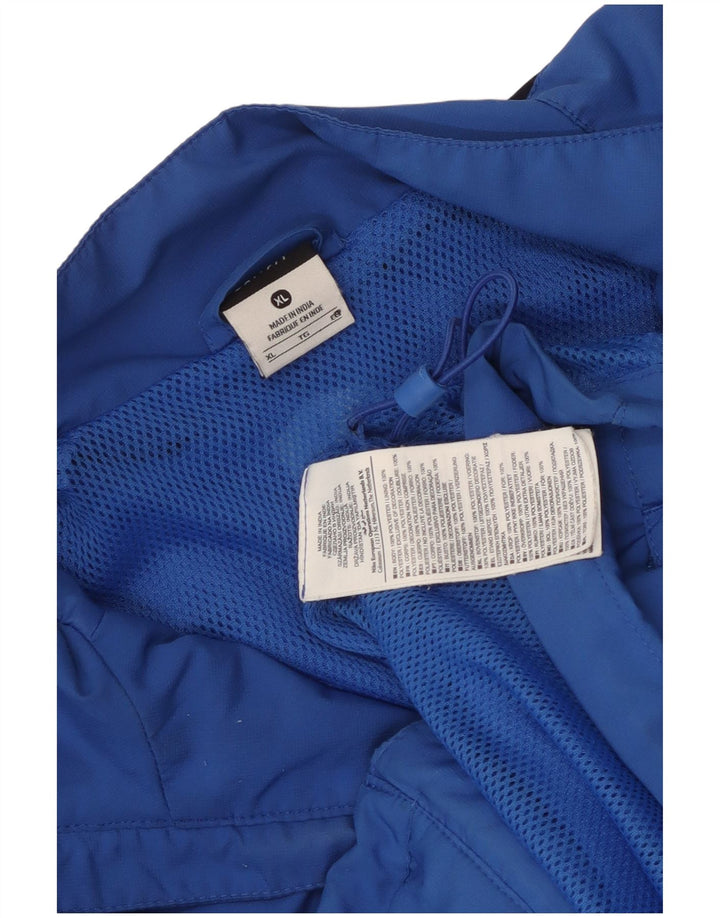 Nike Træningsdragt til mænd Topjakke XL Blå Colourblock Polyester Sports