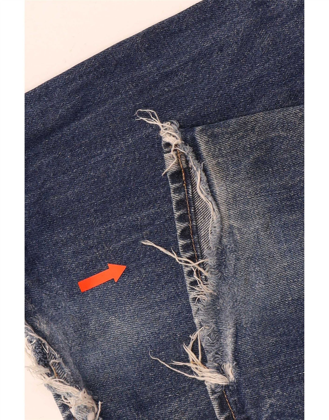 Diesel Herre Straight Jeans W32 L32 Blå Bomuld