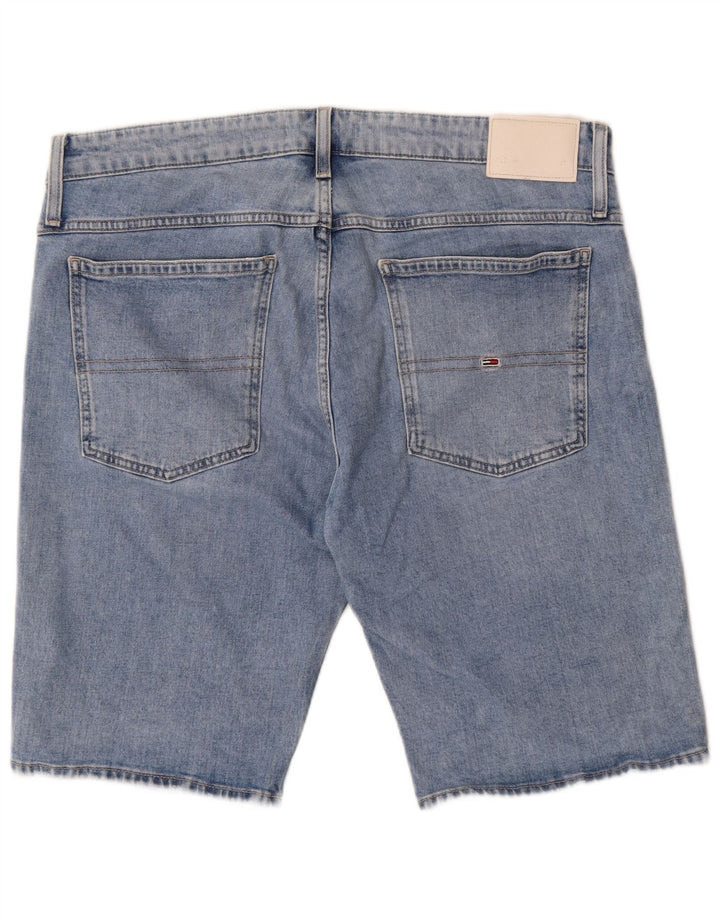 Tommy Hilfiger Herre Denim Shorts W38 XL Blå
