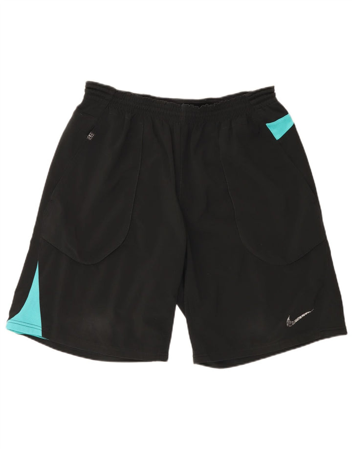 Nike Sportsshorts til mænd Large Black Colourblock Polyester