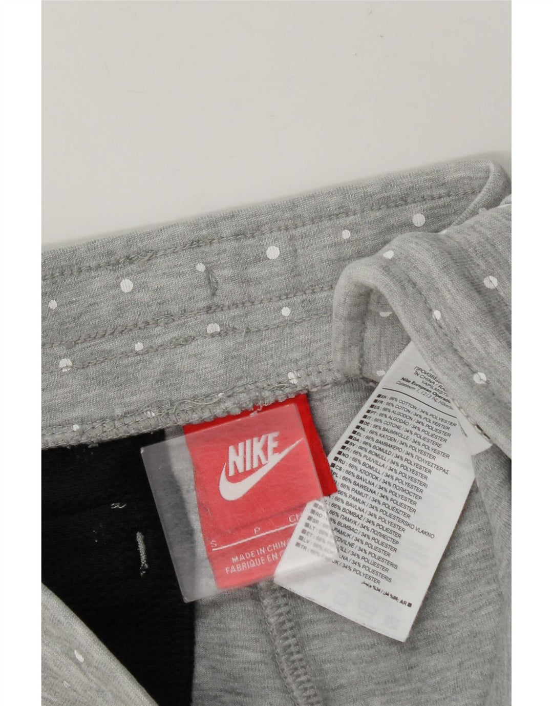 Nike Herre Cargo Sportsshorts Små grå plettet bomuld