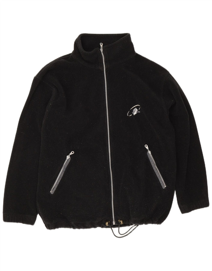 Vintage fleecejakke til mænd UK 42 XL Sort