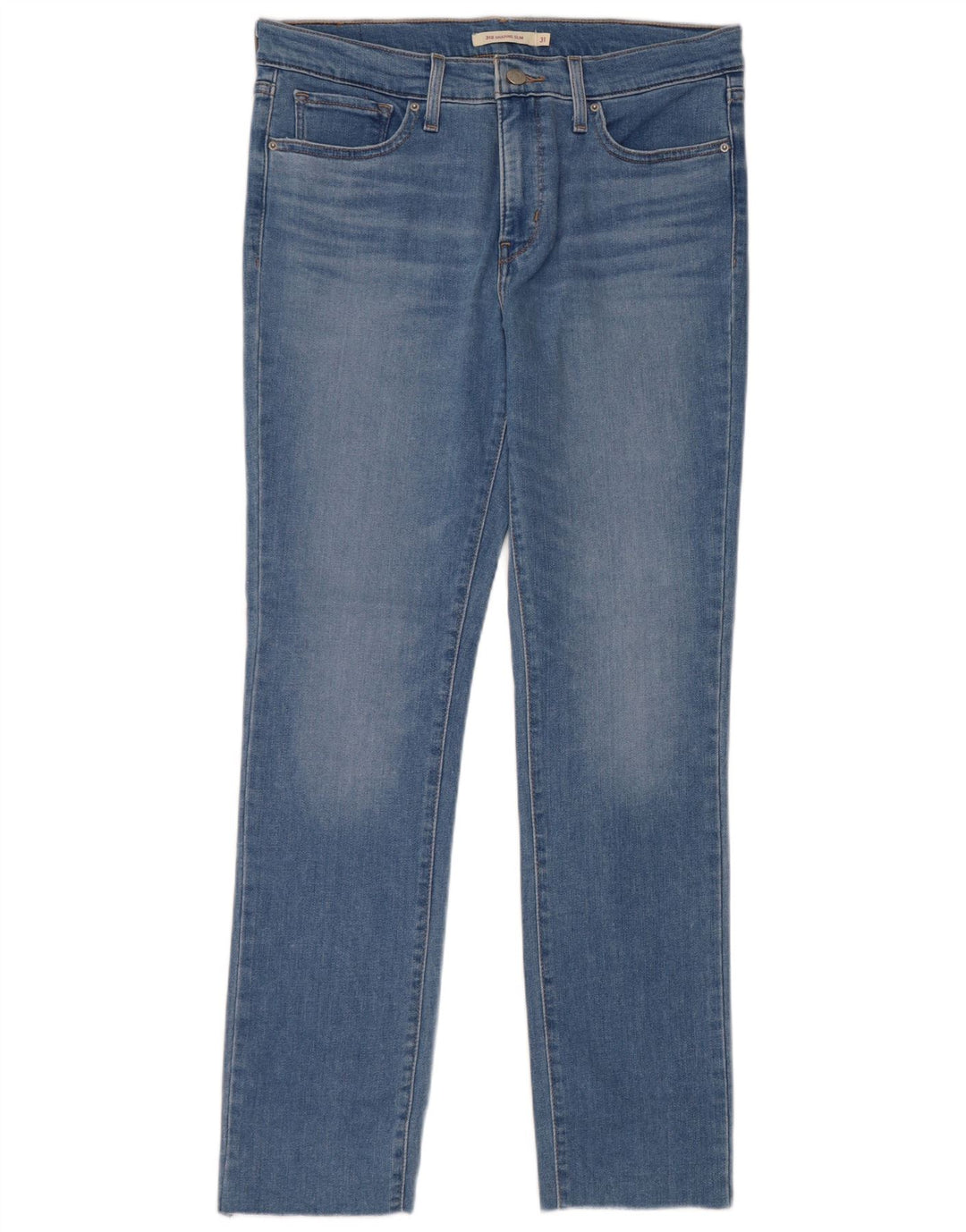 Levi's Womens 312 Shaping Slim Jeans W31 L29 Blå