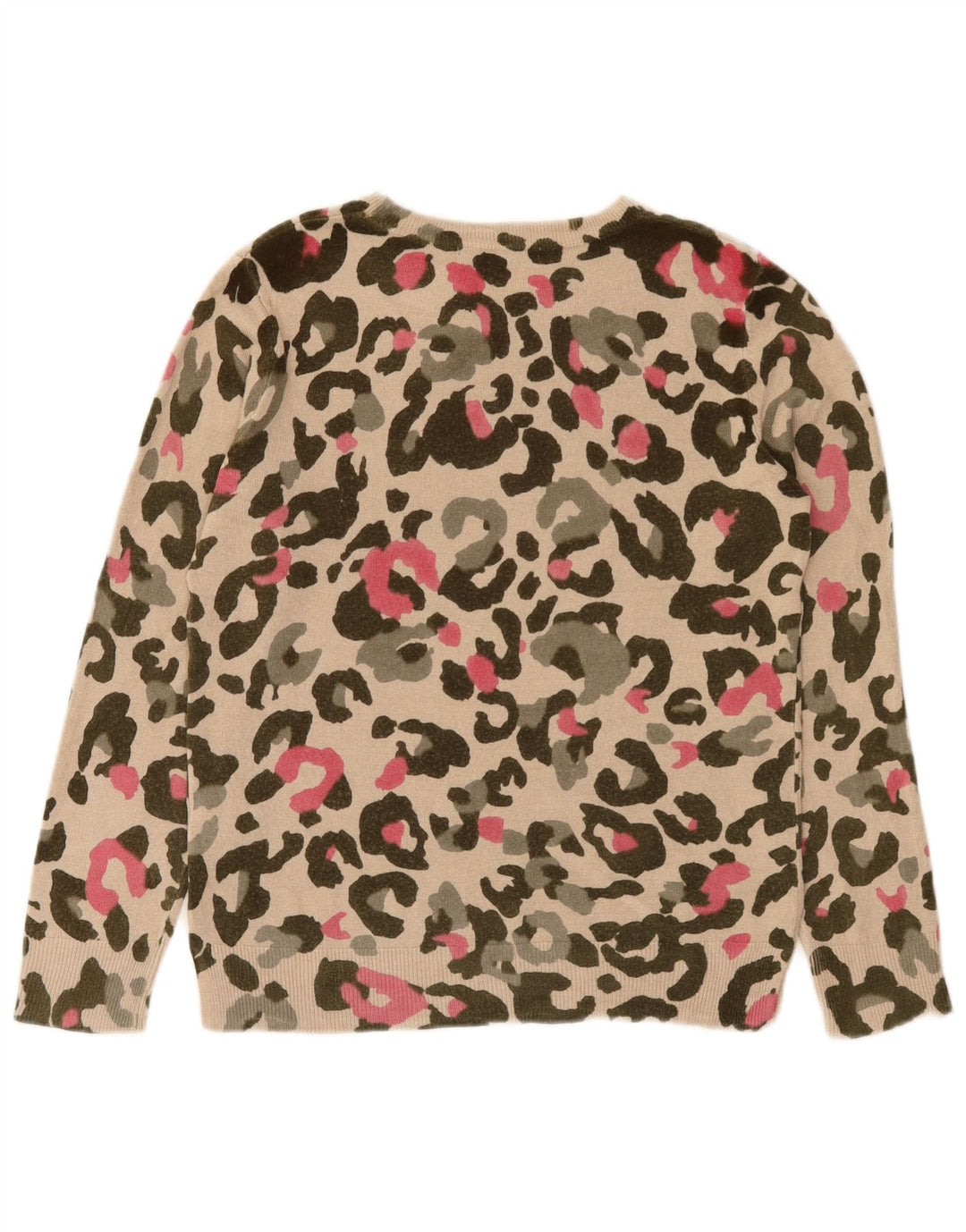 Marks & Spencer Dame Boat Neck Jumper Sweater UK 10 Small Beige