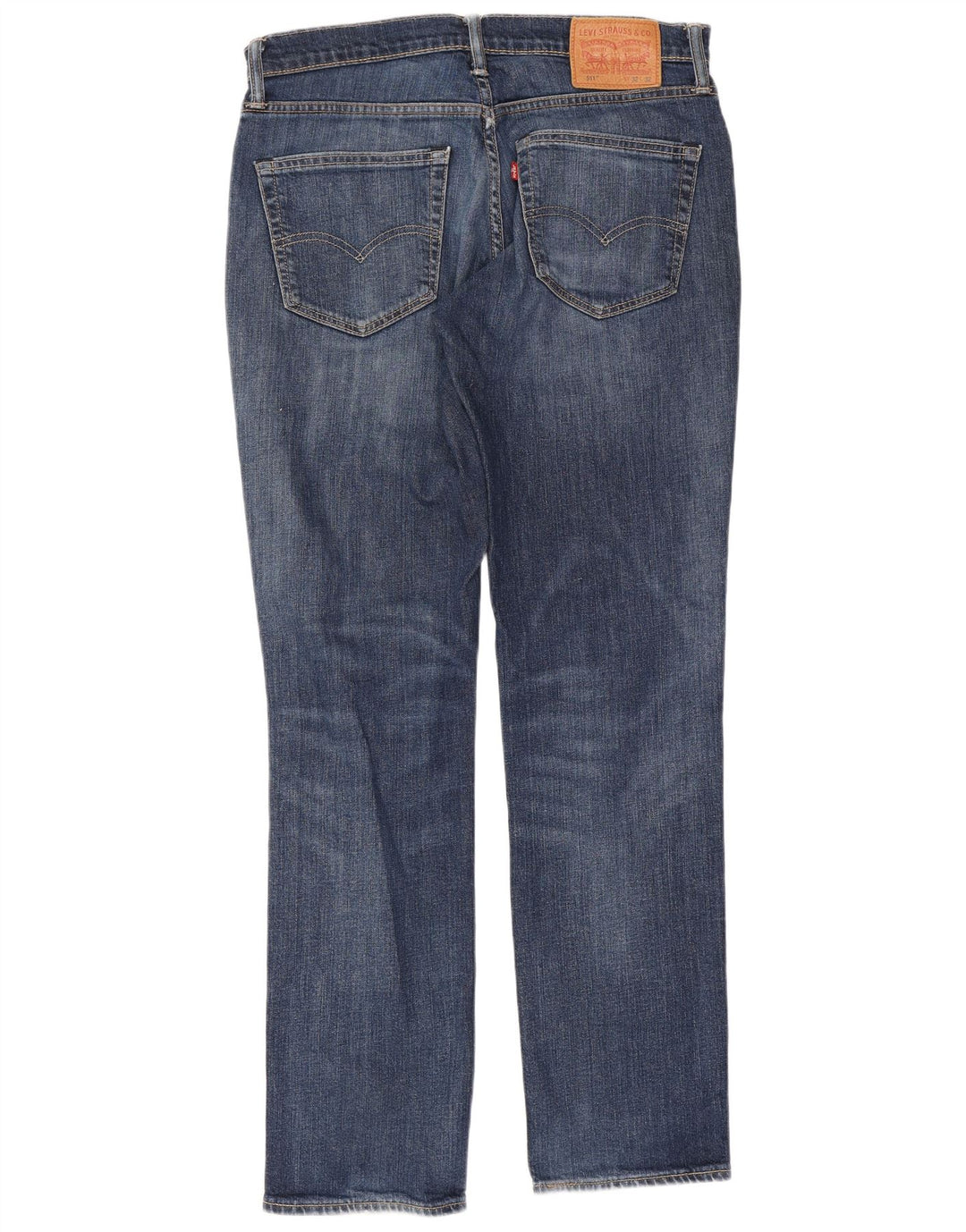 Levi's Herre 511 Slim Jeans W32 L32 Blå Bomuld