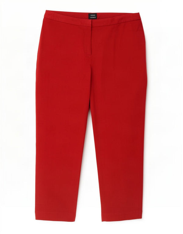 John Lewis Lige Casual Bukser til kvinder UK 12 Medium W30 L26 Burgundy
