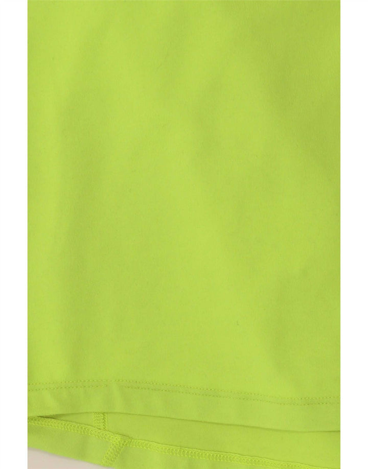 Nike Herre Dri Fit Pullover med lynlås-hals træningsdragt Top 2XL Grøn polyester