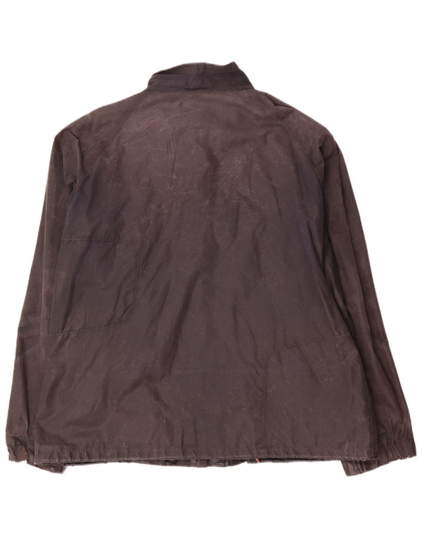 Barbour Herre vokset bomuldsjakke UK 44 2XL Navy Blue