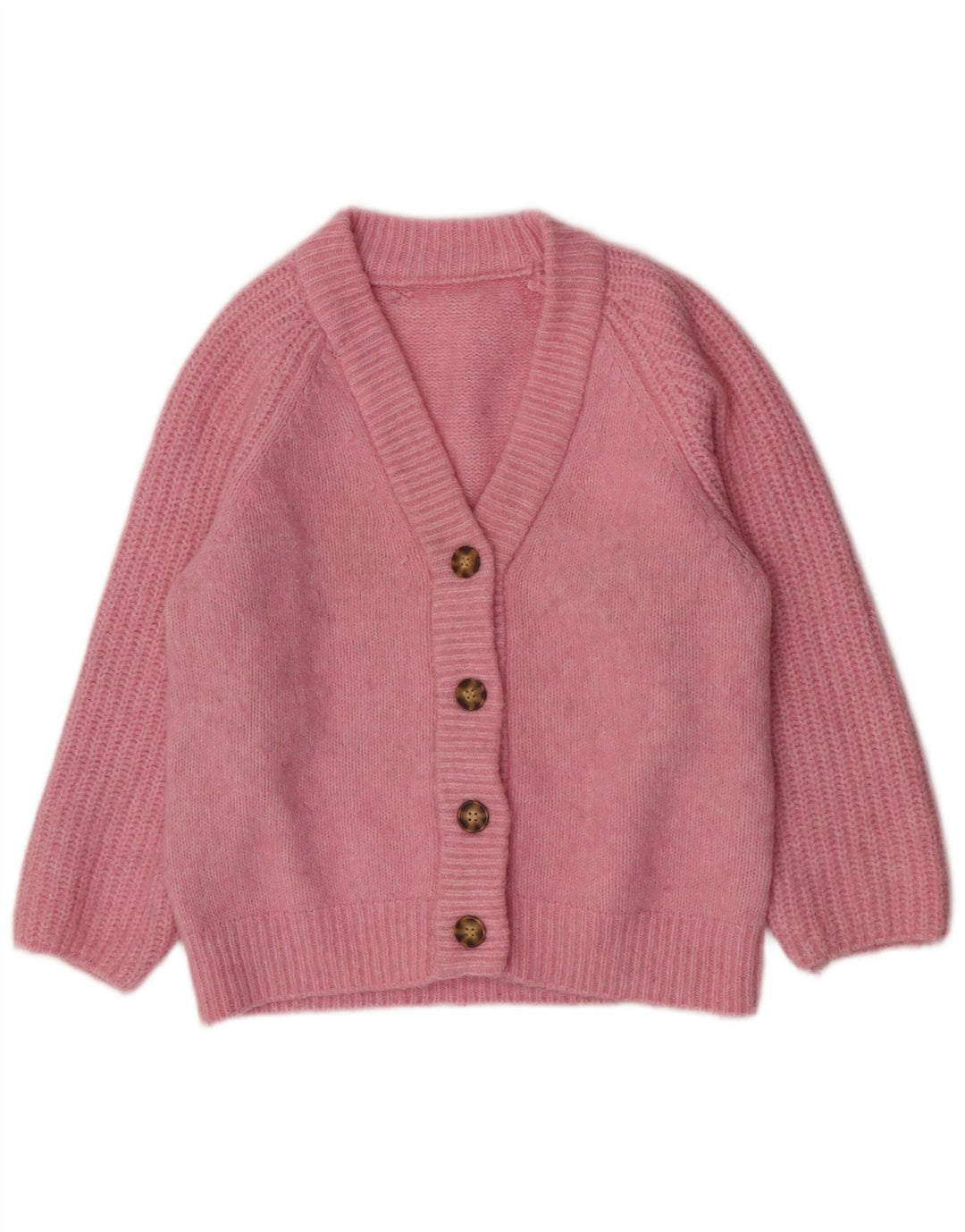 Vintage dame cardigan sweater UK 14 Medium Pink