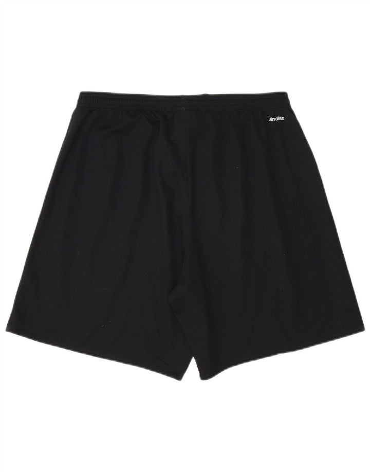 ADIDAS Mens Climalite Sport Shorts Large Black Polyester