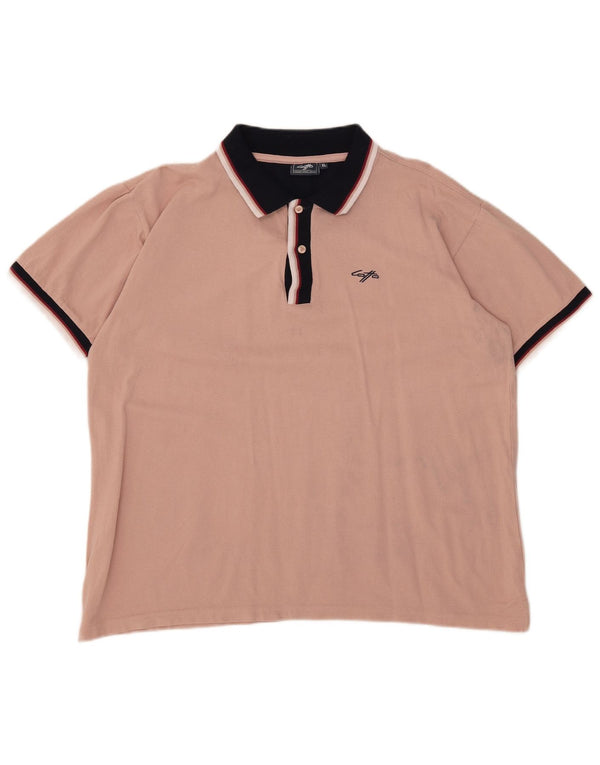 Lotto Polo Shirt til mænd XL Pink Colourblock