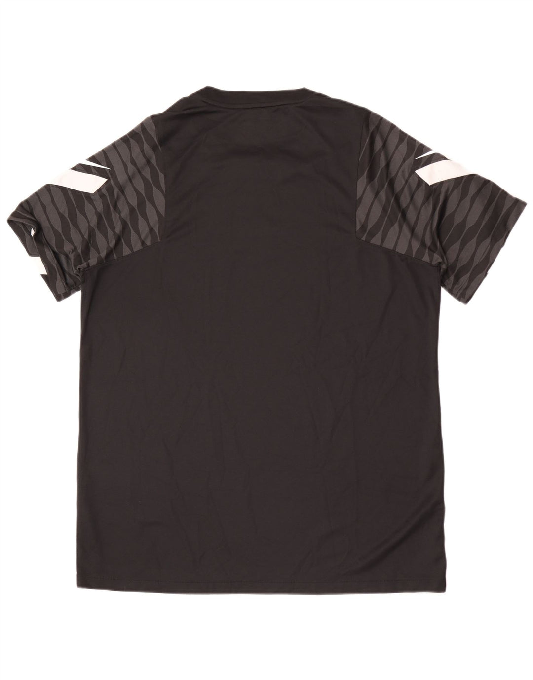 Nike Herre Dri Fit Slim Grafisk T-Shirt Top XL Sort Polyester