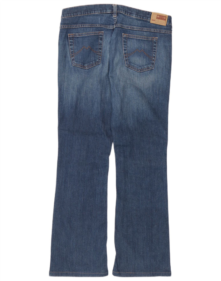 Mustang Dame Bootcut Jeans W30 L29 Blå Bomuld