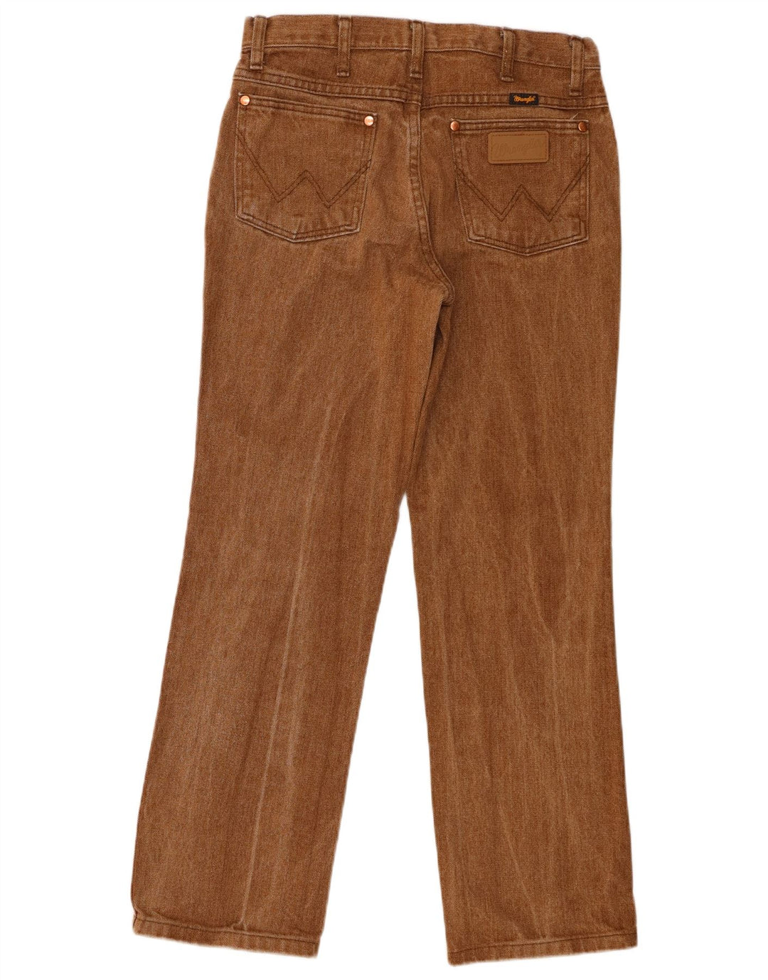 Wrangler lige jeans til kvinder W30 L30 brun bomuld