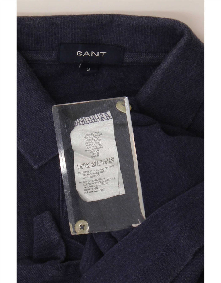 Gant Polo Shirt til mænd, lille marineblå bomuld