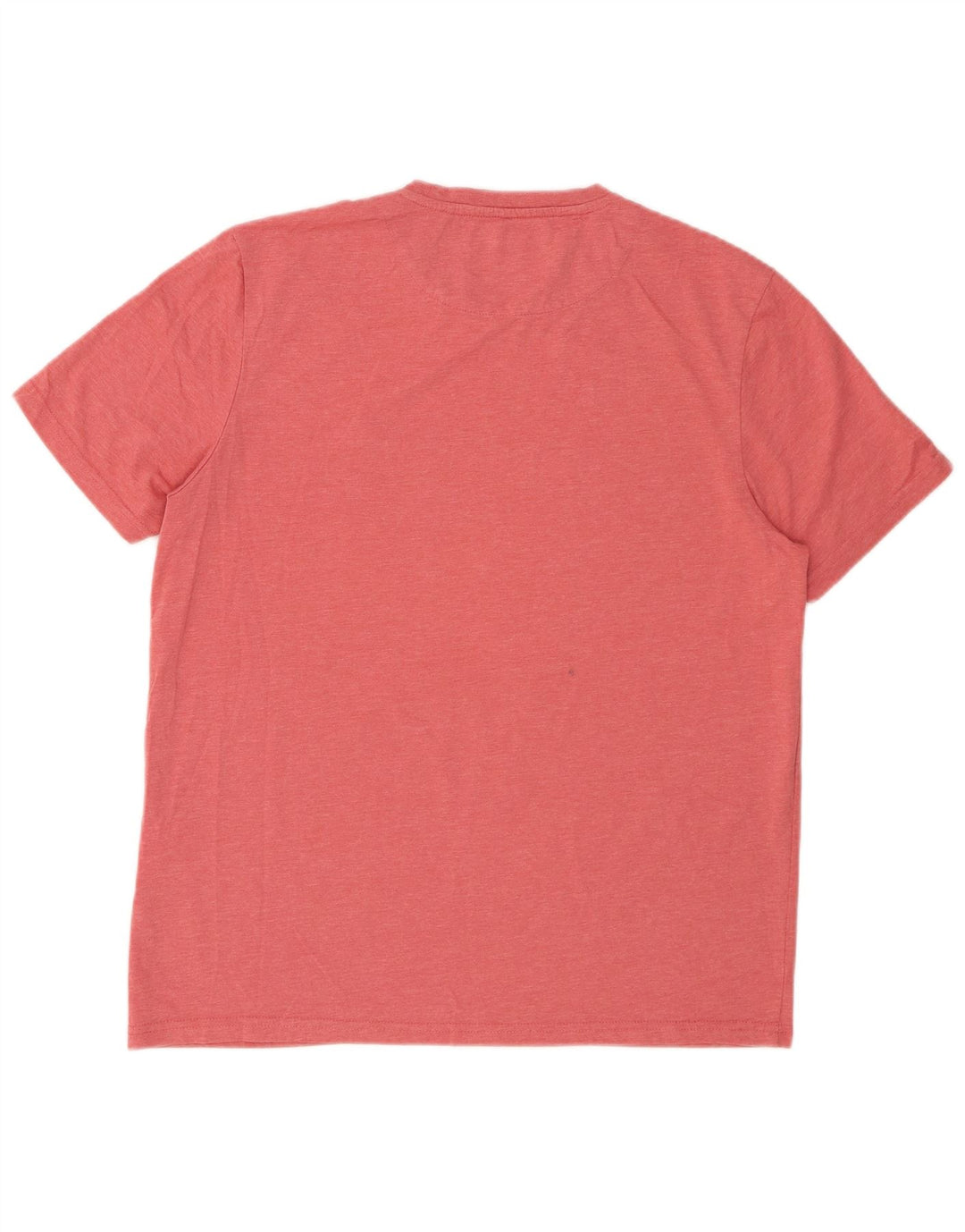 LYLE & SCOTT Herre T-Shirt Top Stor Rød Polyester