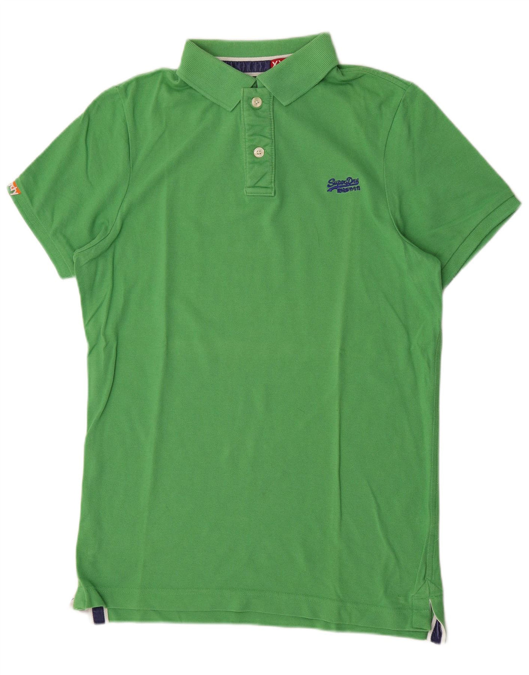 Superdry Polo Shirt til mænd 2XL Grøn Bomuld