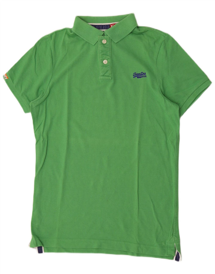Superdry Polo Shirt til mænd 2XL Grøn Bomuld
