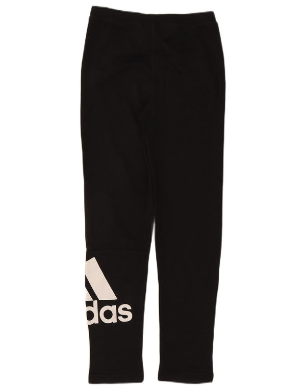 Adidas drenge grafiske træningsdragt bukser 11-12 år sort bomuld