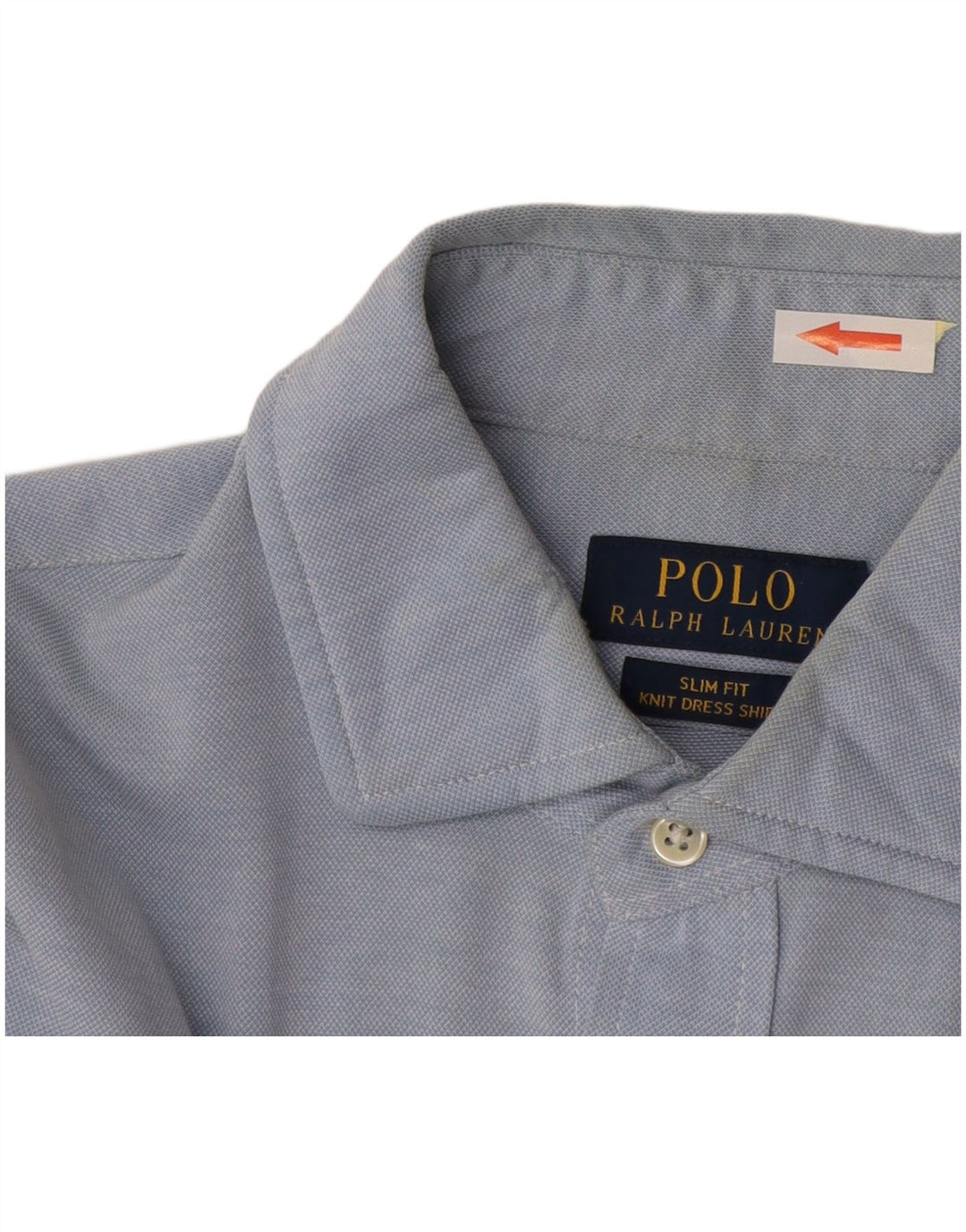 Ralph Lauren Herre Slim Fit skjorte Medium Blue Bomuld
