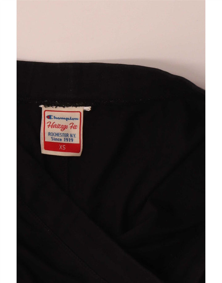 Champion Womens Leggings UK 6 XS Sort