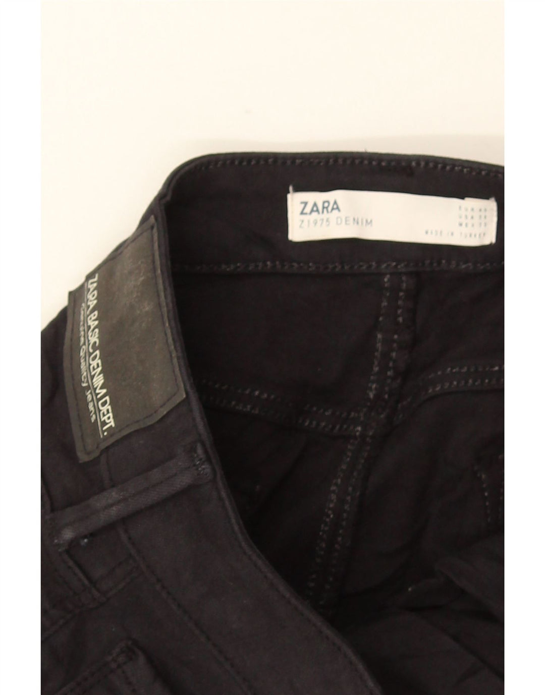 ZARA Dame Skinny Jeans EU 40 Medium W30 L27 Sort