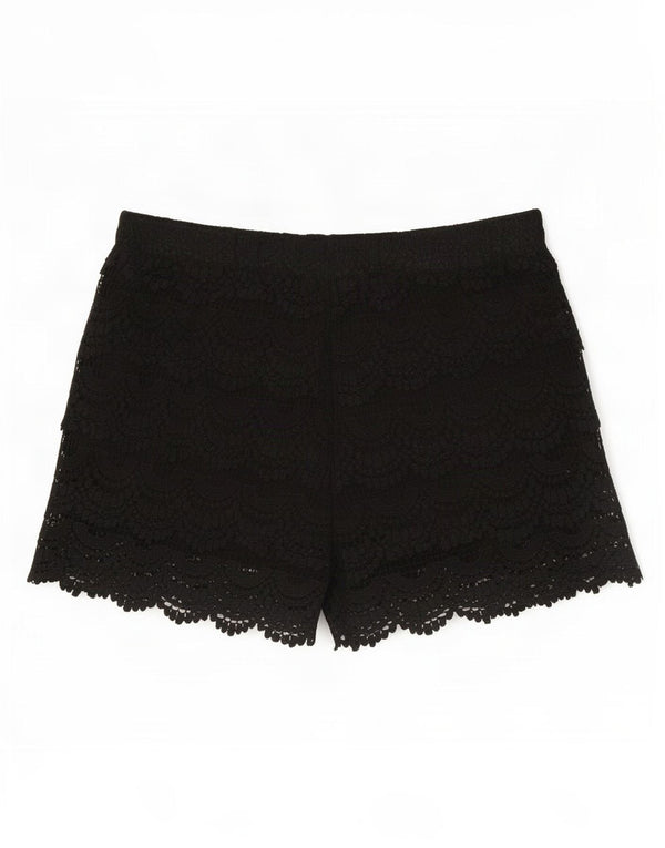 Zara Casual Shorts til kvinder Small W26 Sort