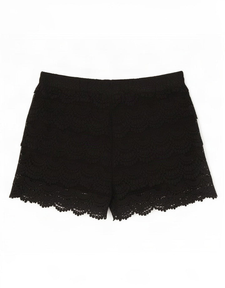 Zara Casual Shorts til kvinder Small W26 Sort