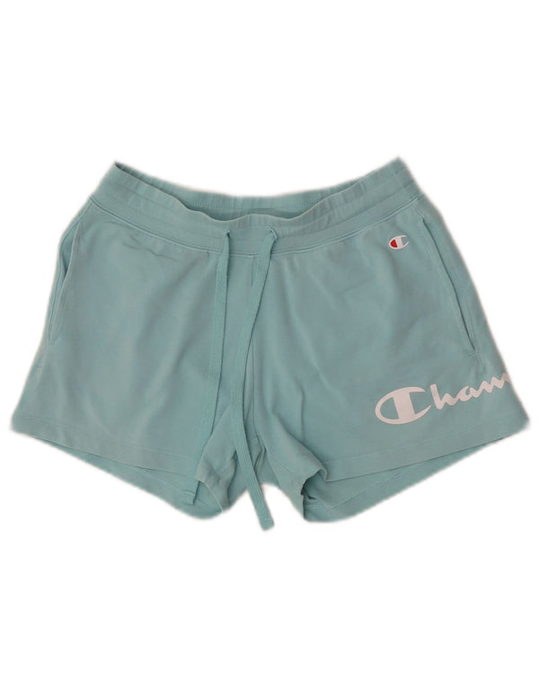 Champion kvinders grafiske sportsshorts UK 4 XS turkis