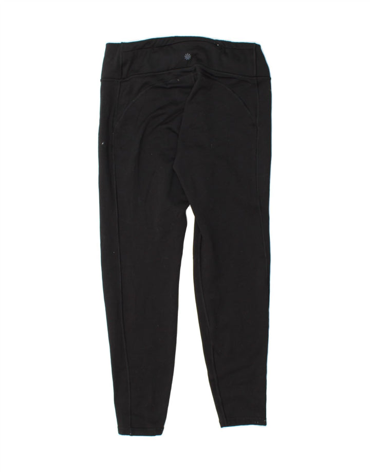 ATHLETA Womens Leggings UK 12 Medium  Black Polyester Vintage Athleta and Second-Hand Athleta from Messina Hembry 