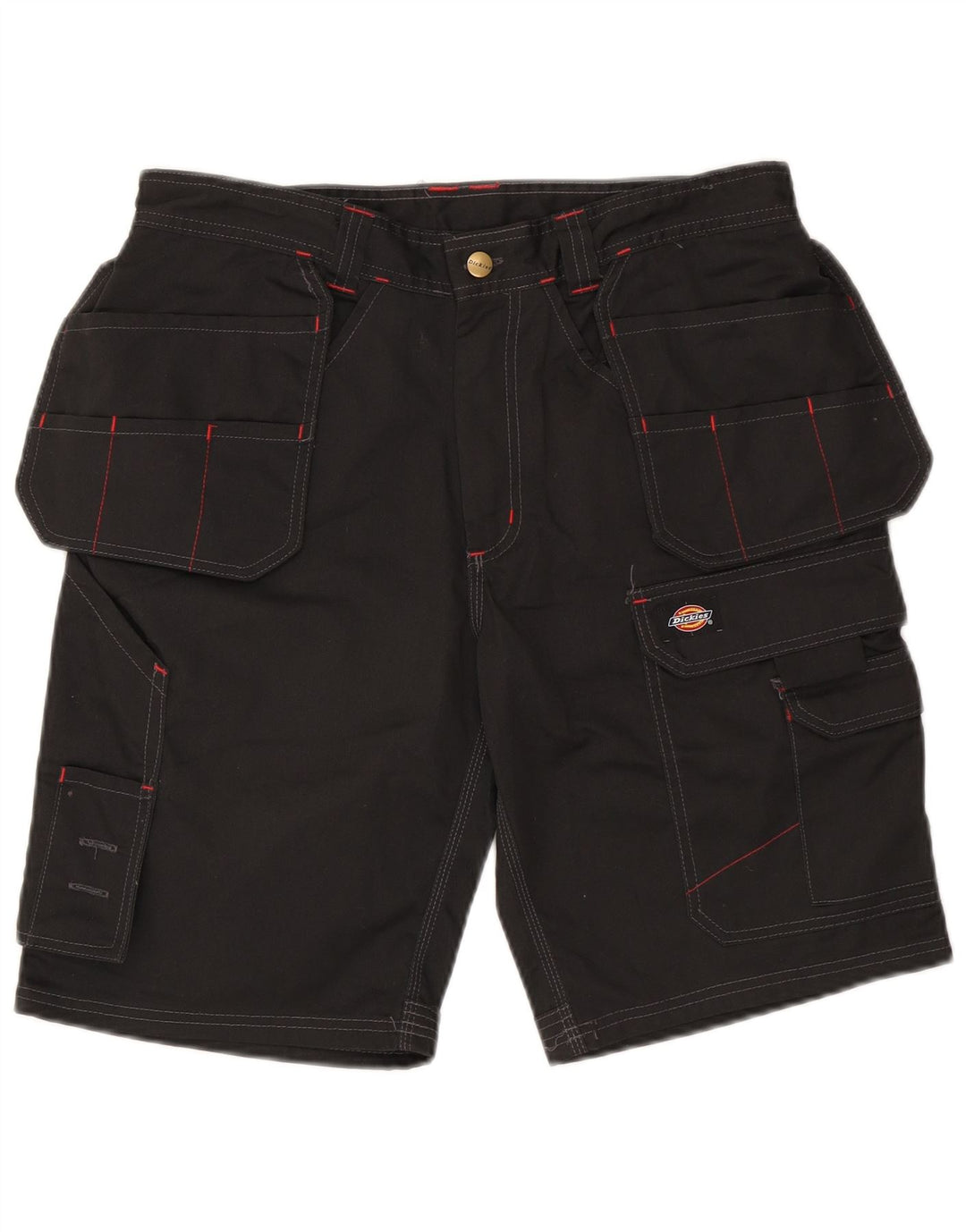 Dickies Herre Cargo Shorts W32 Medium Sort Polyester