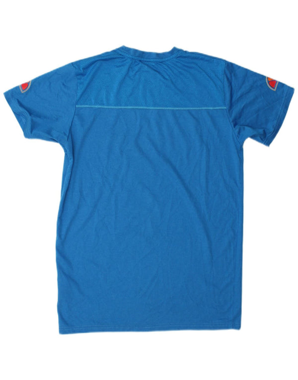 Ellesse Herre Grafisk T-Shirt Top XS Blå Polyester