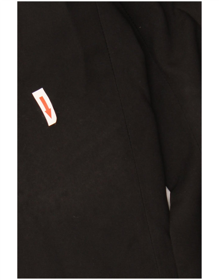 Marks & Spencer Straight Chino-bukser til mænd W36 L31 Sort polyester
