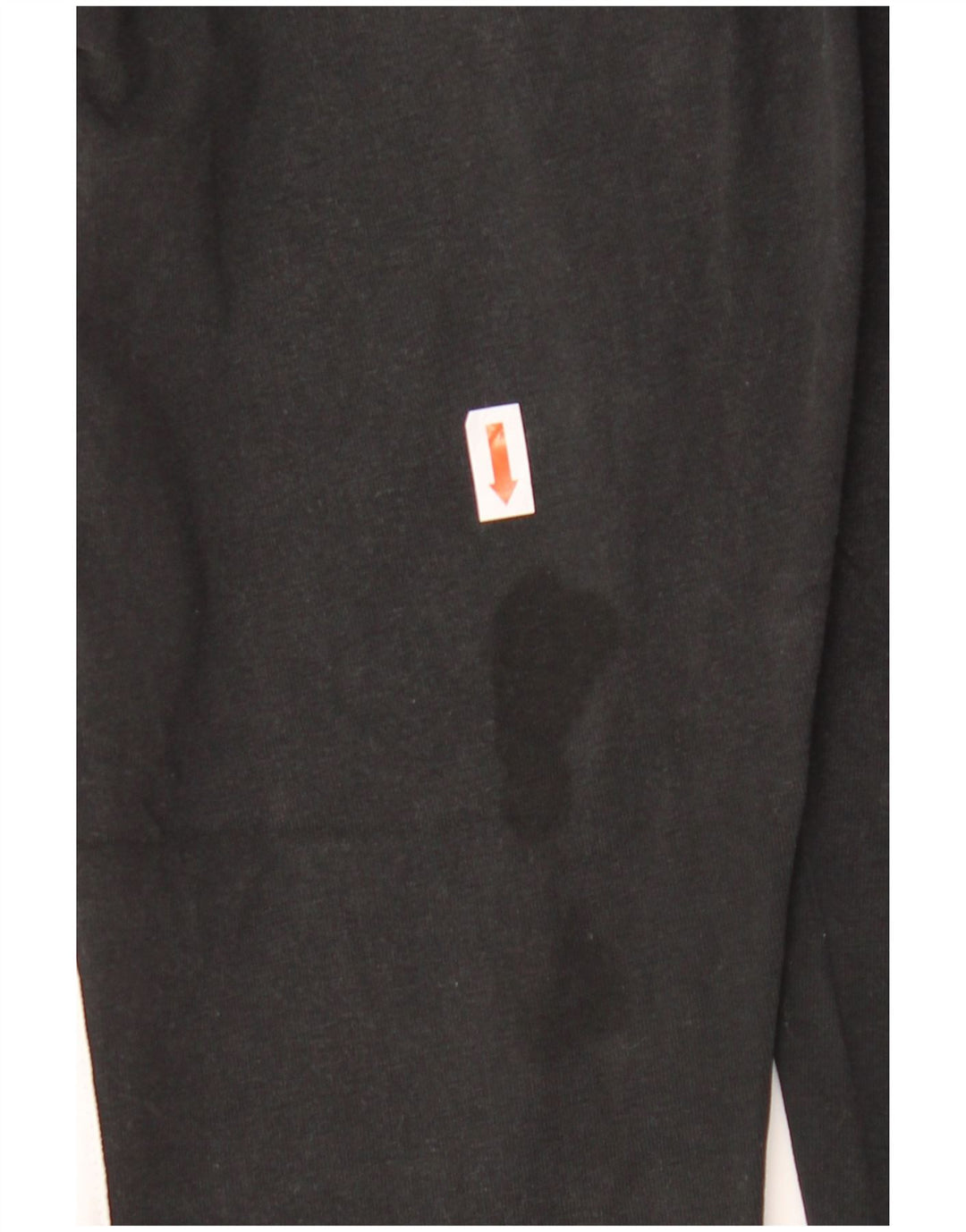 ADIDAS Dame Tight Fit Leggings UK 8/10 Small Black Bomuld