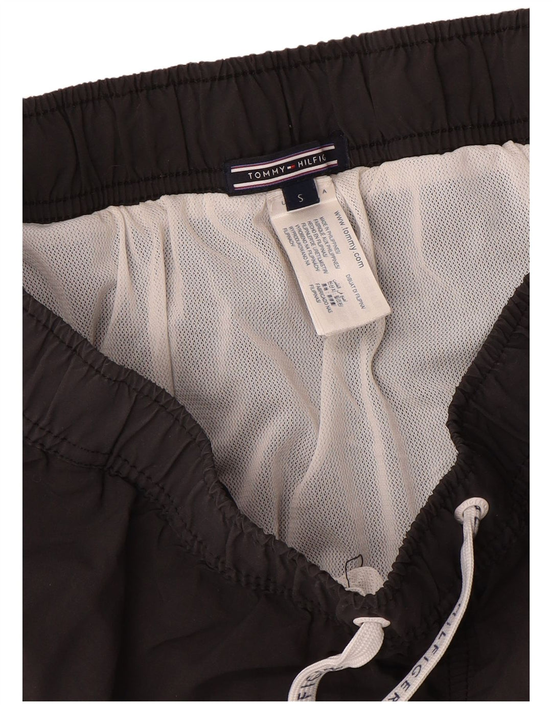 Tommy Hilfiger Badeshorts til mænd Small Grå Colourblock Polyamid