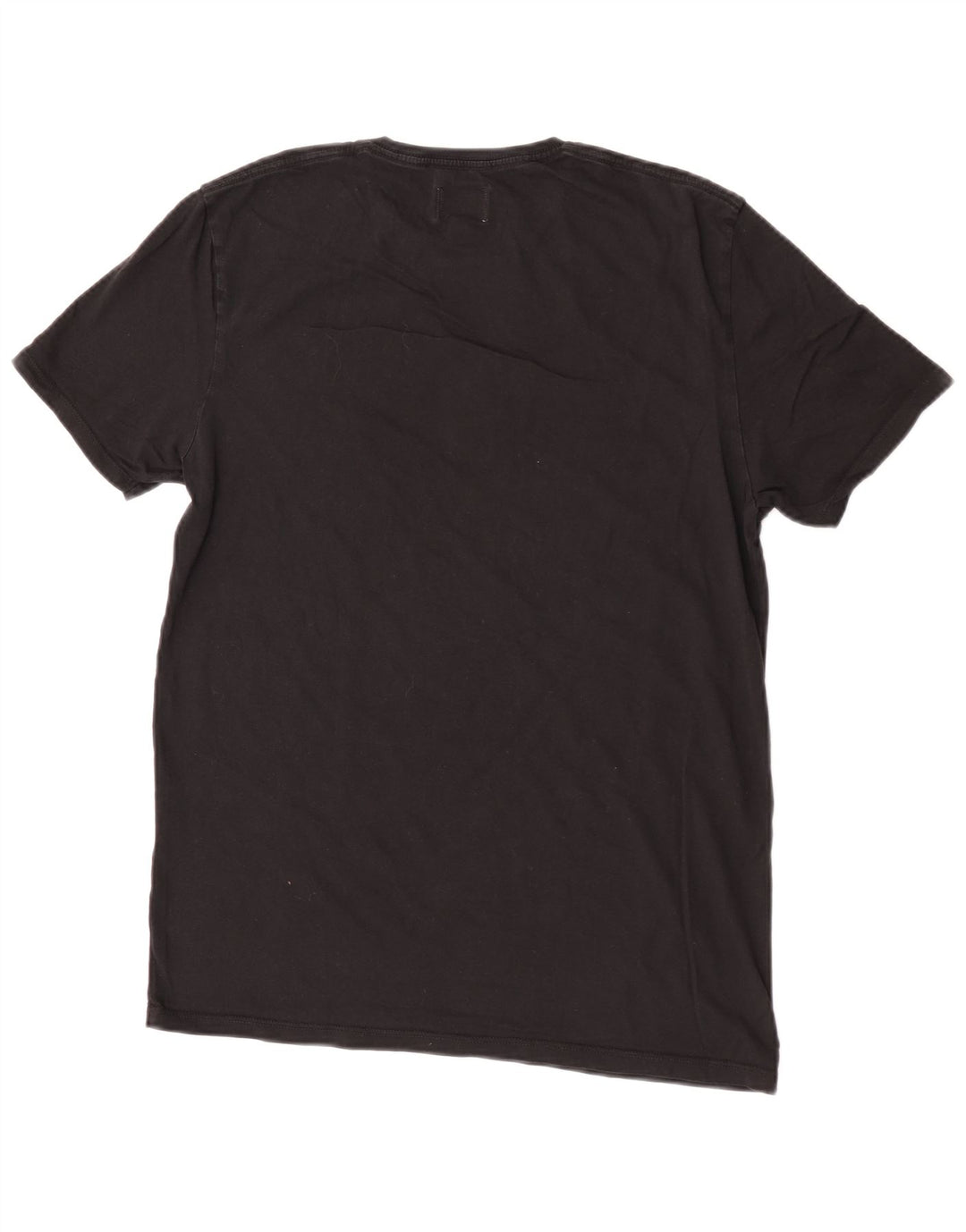Levi's Dame T-Shirt Top UK 14 Stor Sort Bomuld