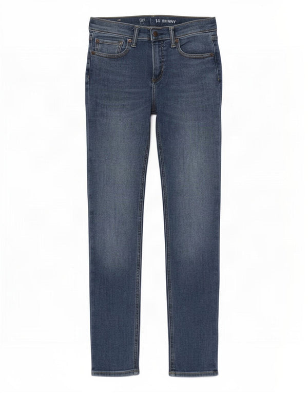 Gap Girls Skinny Jeans 13-14 år W28 L28 Blå Bomuld